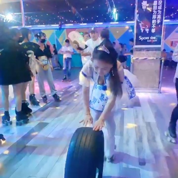 全抖音最火的轮滑