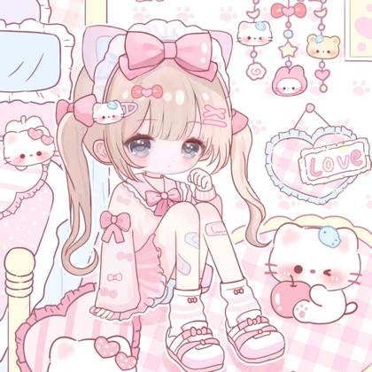元气少女有点甜🌸女生群 群聊头像