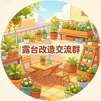 云端露台慢生活 群聊头像