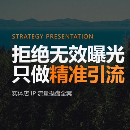 实体店同城流量干货 群聊头像