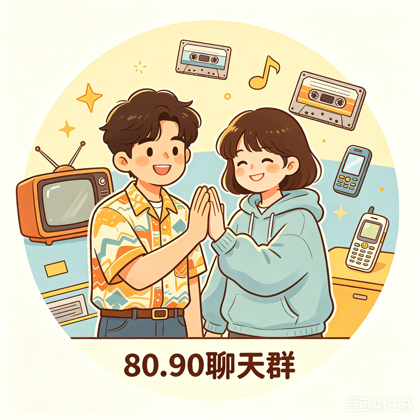 80.90单身交流群 群聊头像