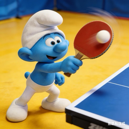 🏓蓝精灵乒乓爱好者交流群（互相学习） 群聊头像