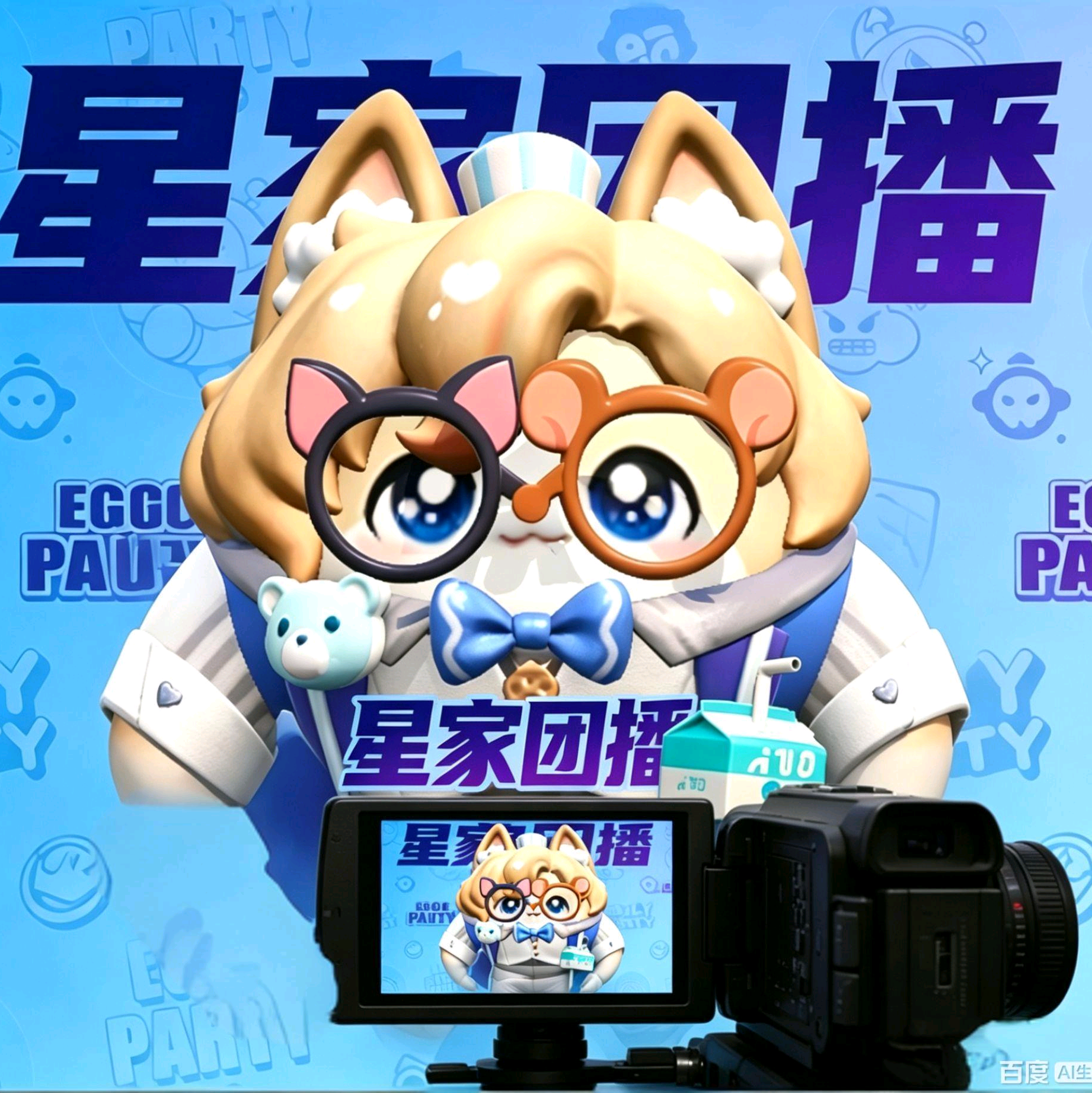 蛋仔星家团播群 群聊头像