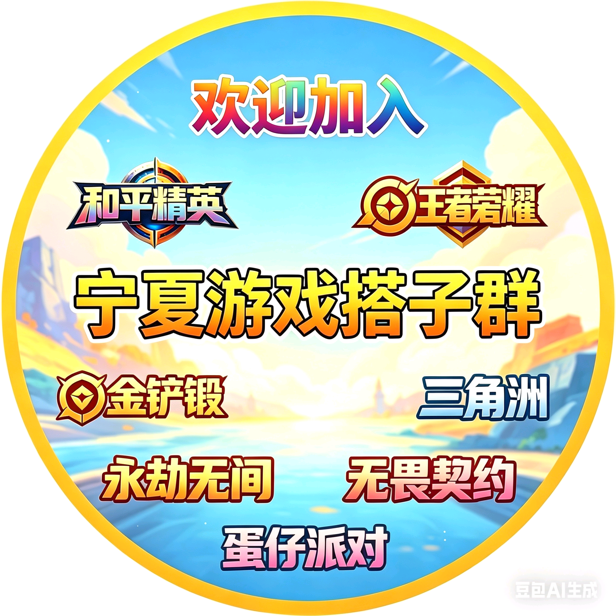 宁夏游戏搭子群 群聊头像