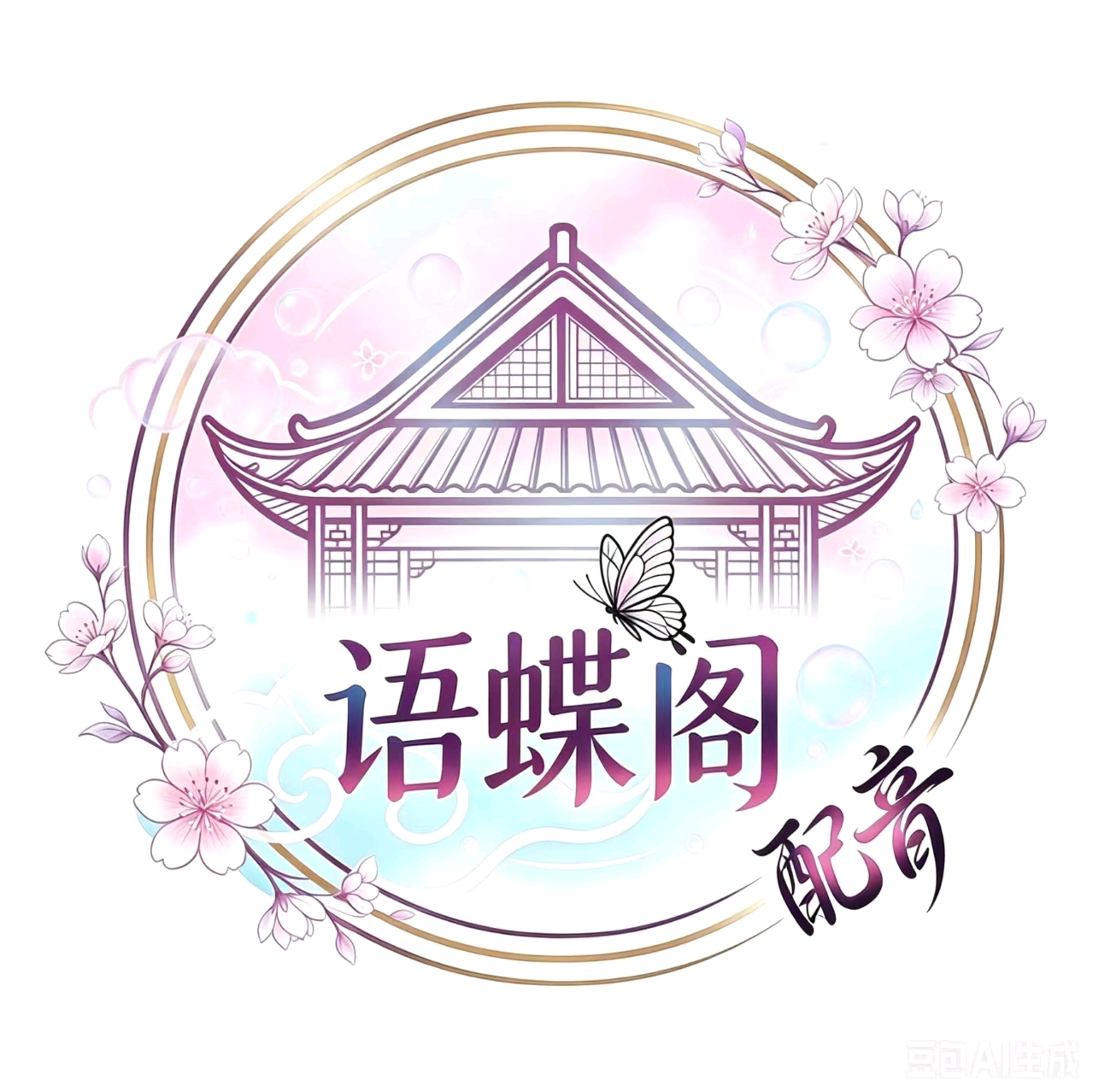 🦋语蝶配音社 群聊头像