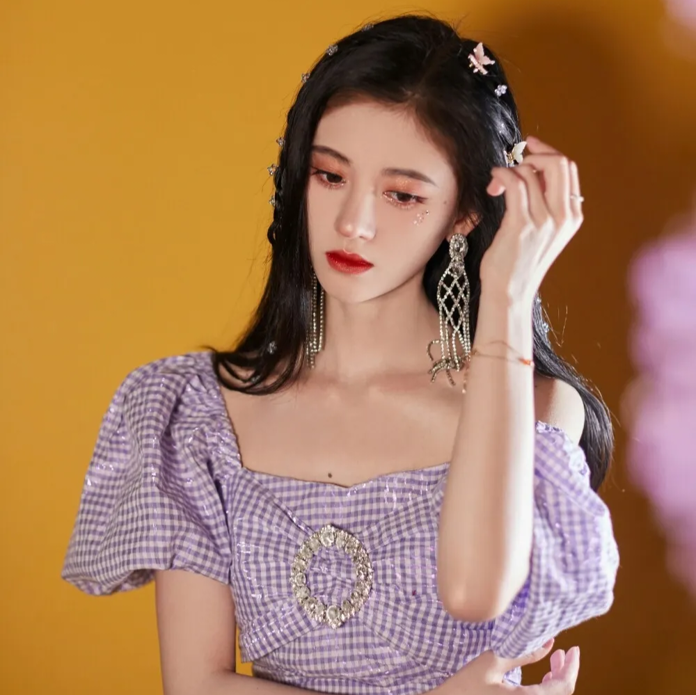 鞠婧祎视频素材 群聊头像