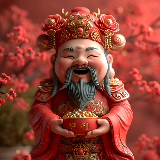 财神驾到 群聊头像