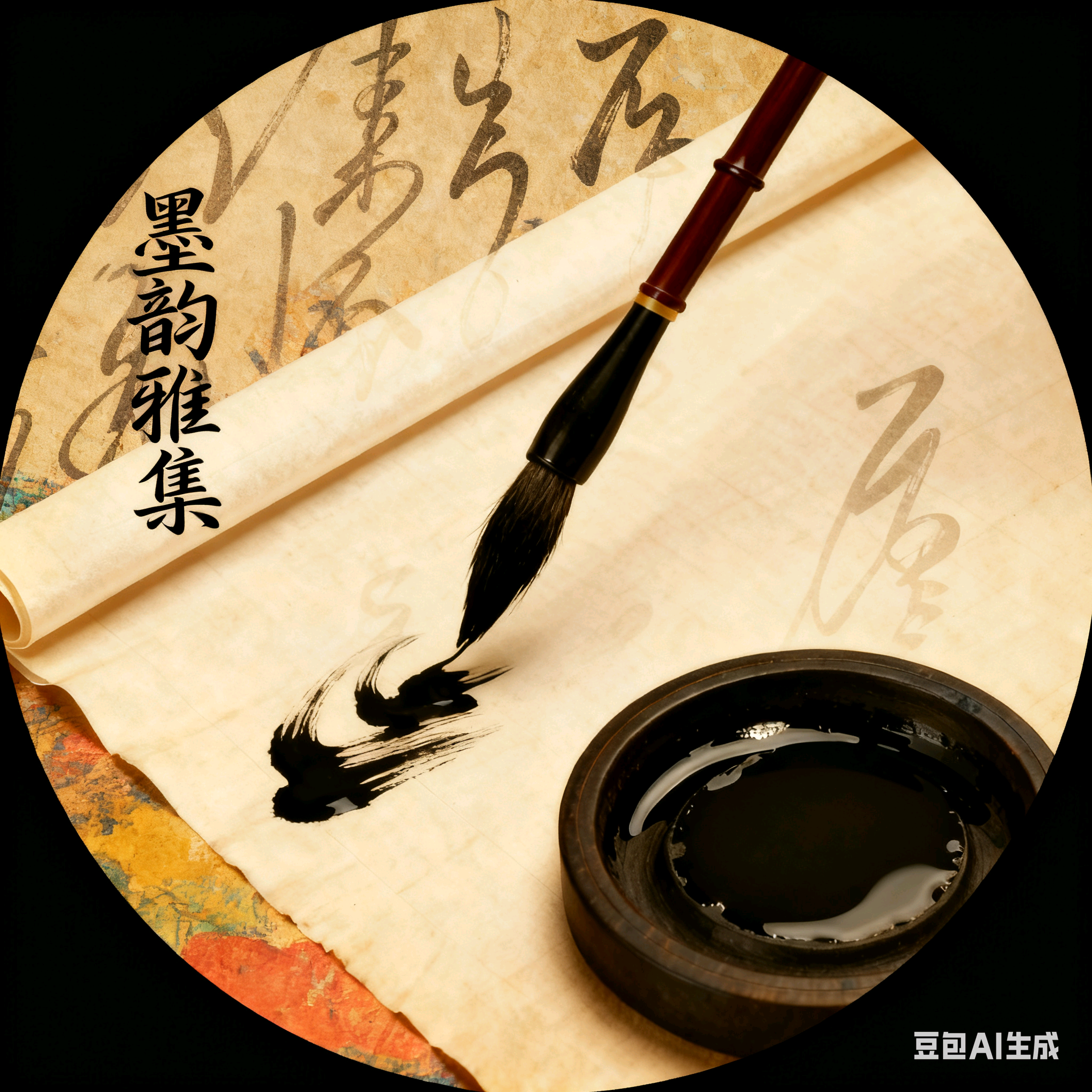 墨韵雅集 群聊头像