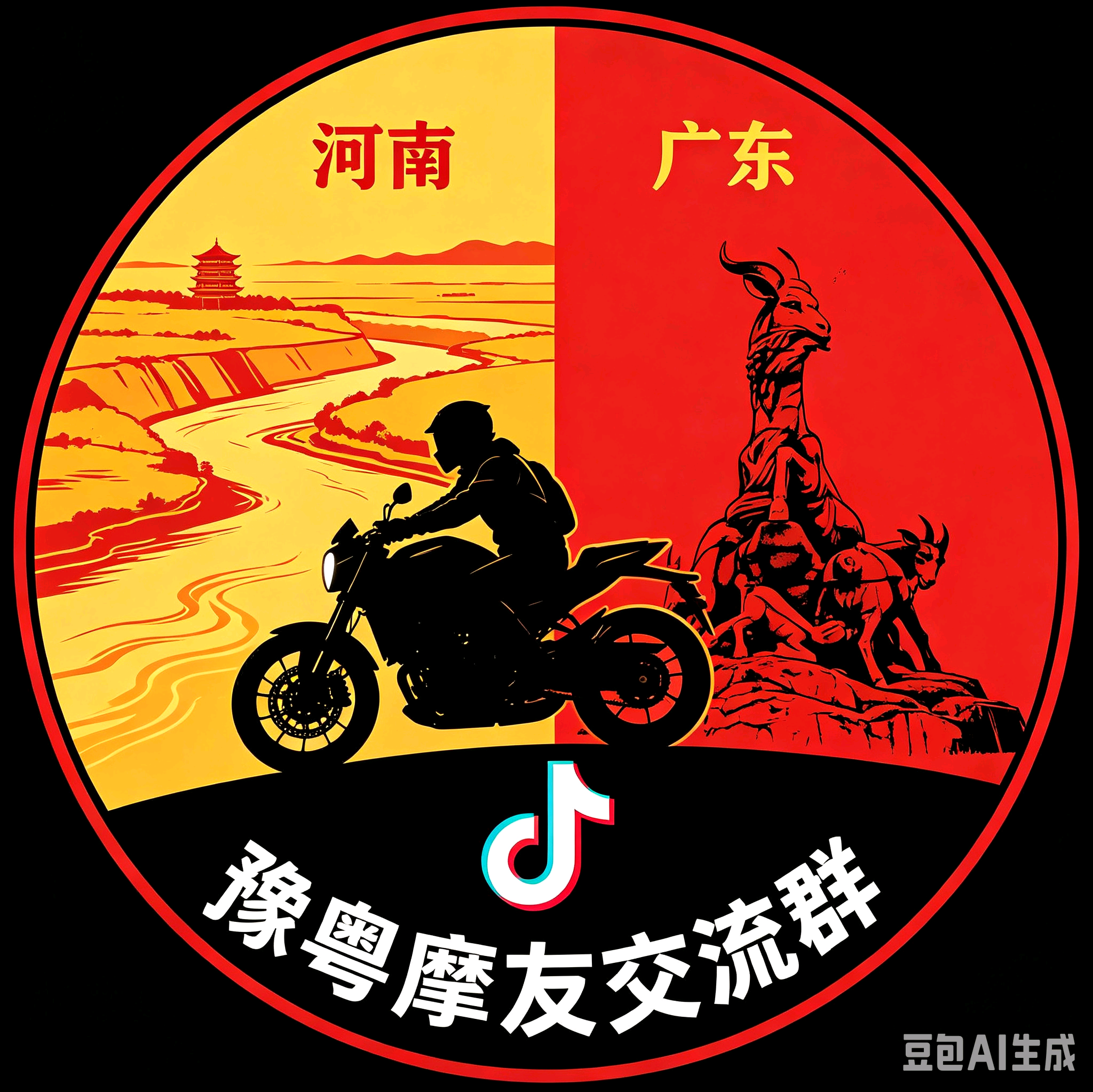 河南摩友在广东 群聊头像