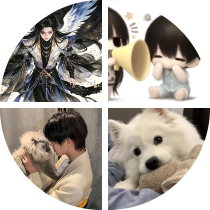 墨兔镜兔 群聊头像
