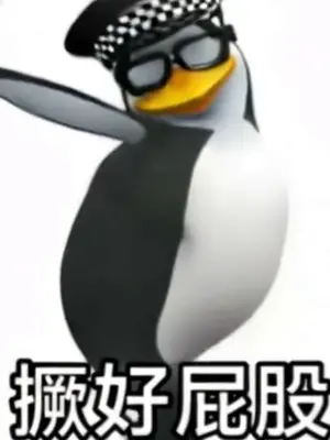 指挥交通中......#企鹅表情包 #恶俗