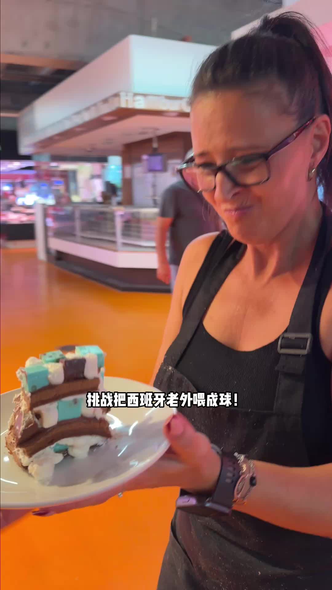 薄荷魔方蛋糕征服老外的味蕾