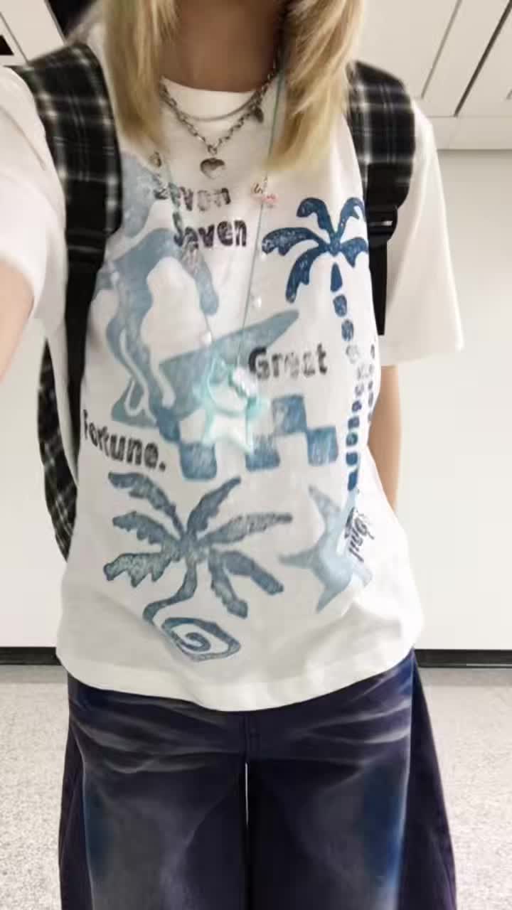 挑战夏日穿搭一周不重样